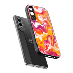 aureolin grape jam back phone cover | glass case for oneplus nord ce 4 lite