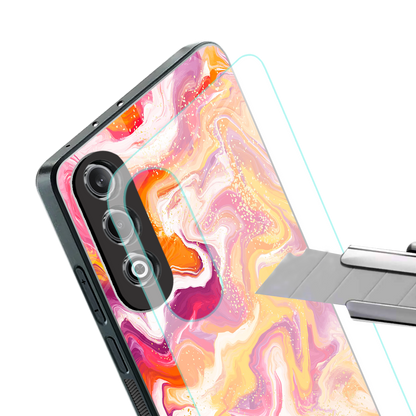 aureolin grape jam back phone cover | glass case for oneplus nord ce 4