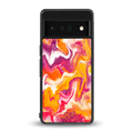 aureolin grape jam back phone cover | glass case for google pixel 6 pro