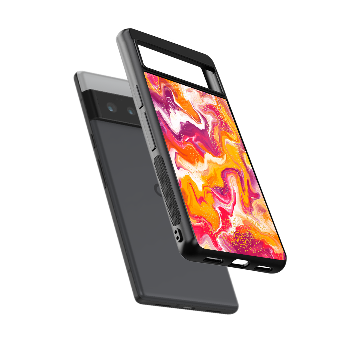 aureolin grape jam back phone cover | glass case for google pixel 6 pro