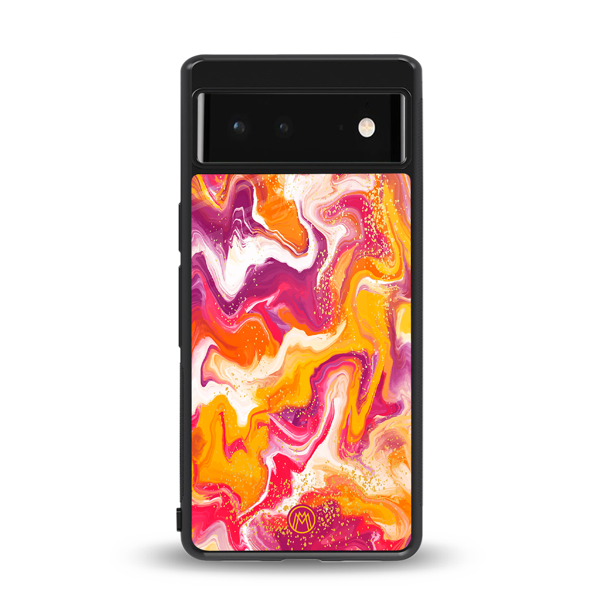 aureolin grape jam back phone cover | glass case for google pixel 6