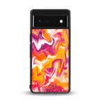 aureolin grape jam back phone cover | glass case for Google Pixel 6A