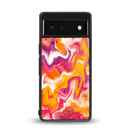 aureolin grape jam back phone cover | glass case for Google Pixel 6A