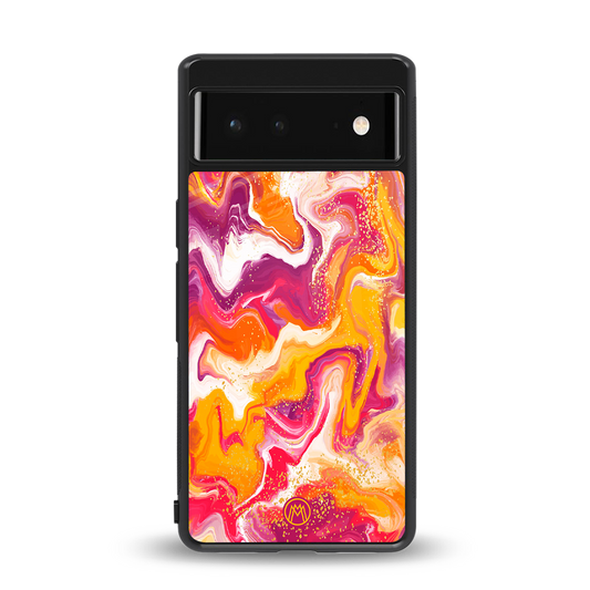 aureolin grape jam back phone cover | glass case for Google Pixel 6A