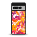 aureolin grape jam back phone cover | glass case for google pixel 7 pro