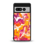 aureolin grape jam back phone cover | glass case for google pixel 7 pro