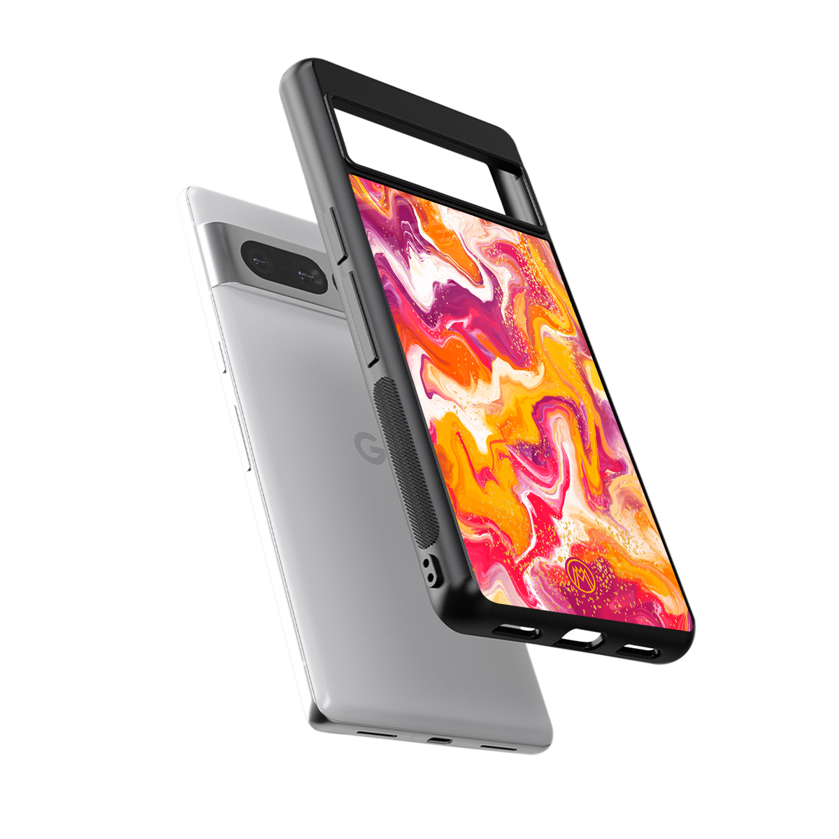 aureolin grape jam back phone cover | glass case for google pixel 7 pro