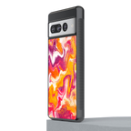 aureolin grape jam back phone cover | glass case for google pixel 7 pro