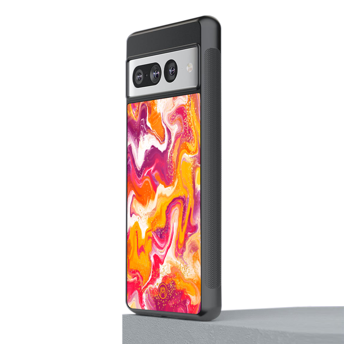 aureolin grape jam back phone cover | glass case for google pixel 7 pro
