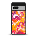aureolin grape jam back phone cover | glass case for Google Pixel 7
