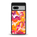 aureolin grape jam back phone cover | glass case for Google Pixel 7