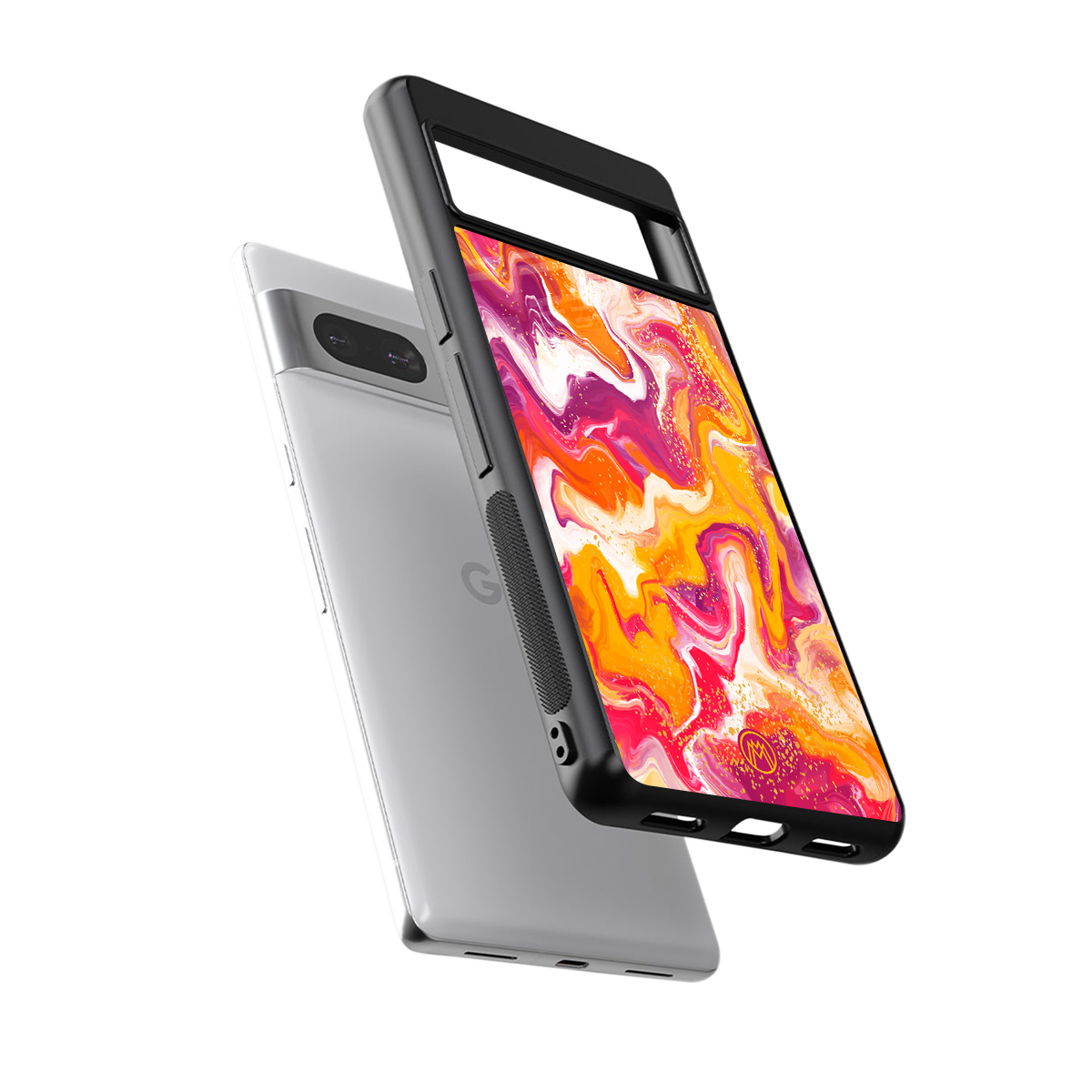 aureolin grape jam back phone cover | glass case for Google Pixel 7A