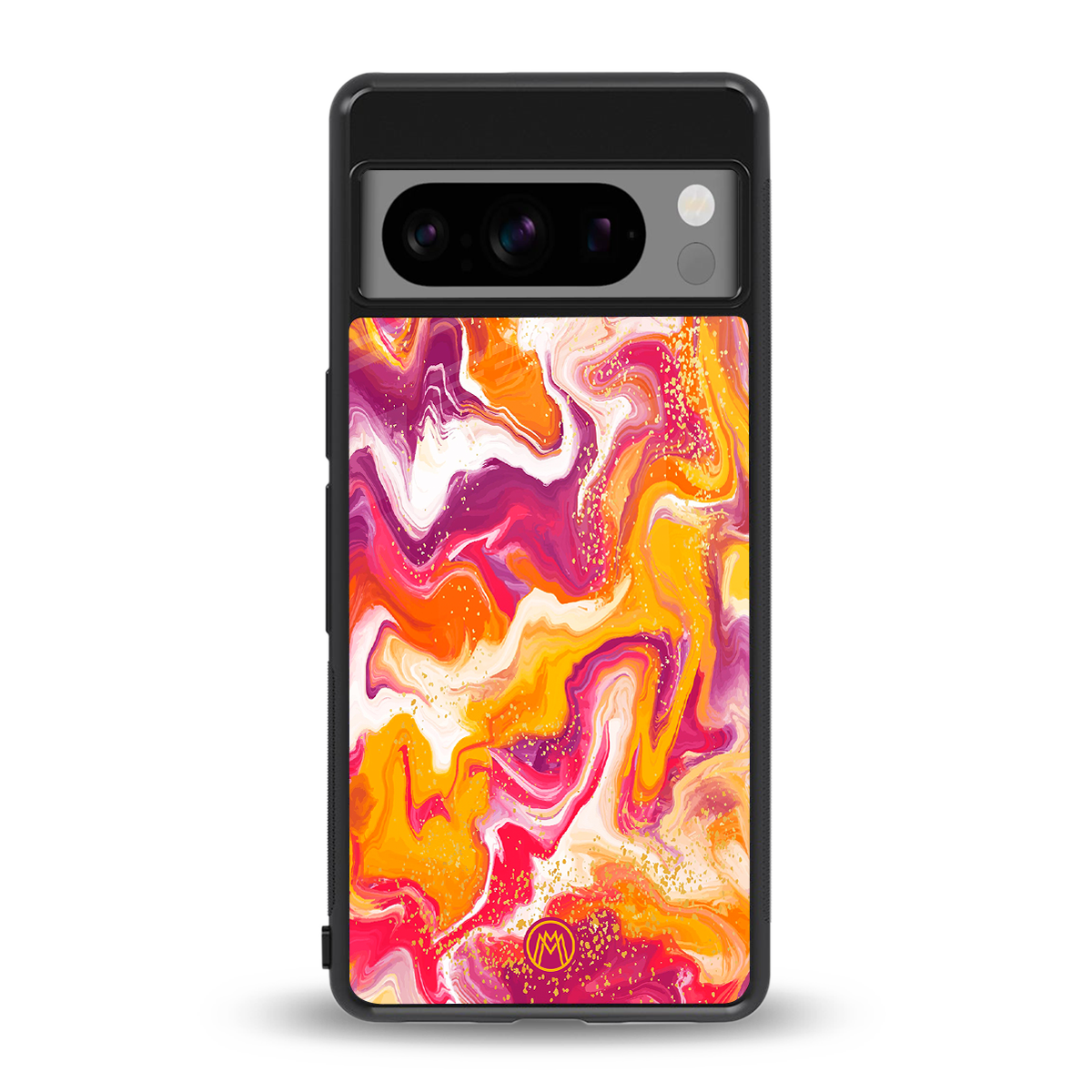 aureolin grape jam back phone cover | glass case for google pixel 8 pro