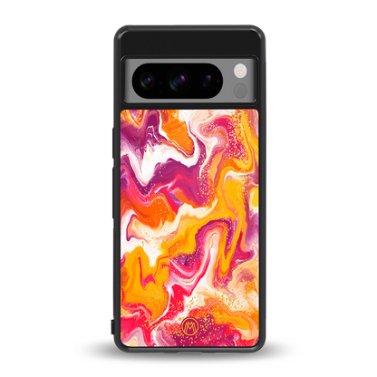 aureolin grape jam back phone cover | glass case for google pixel 8 pro