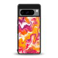 aureolin grape jam back phone cover | glass case for google pixel 8 pro