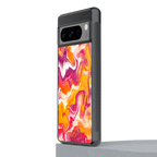 aureolin grape jam back phone cover | glass case for google pixel 8 pro