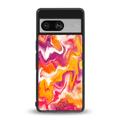 aureolin grape jam back phone cover | glass case for Google Pixel 8