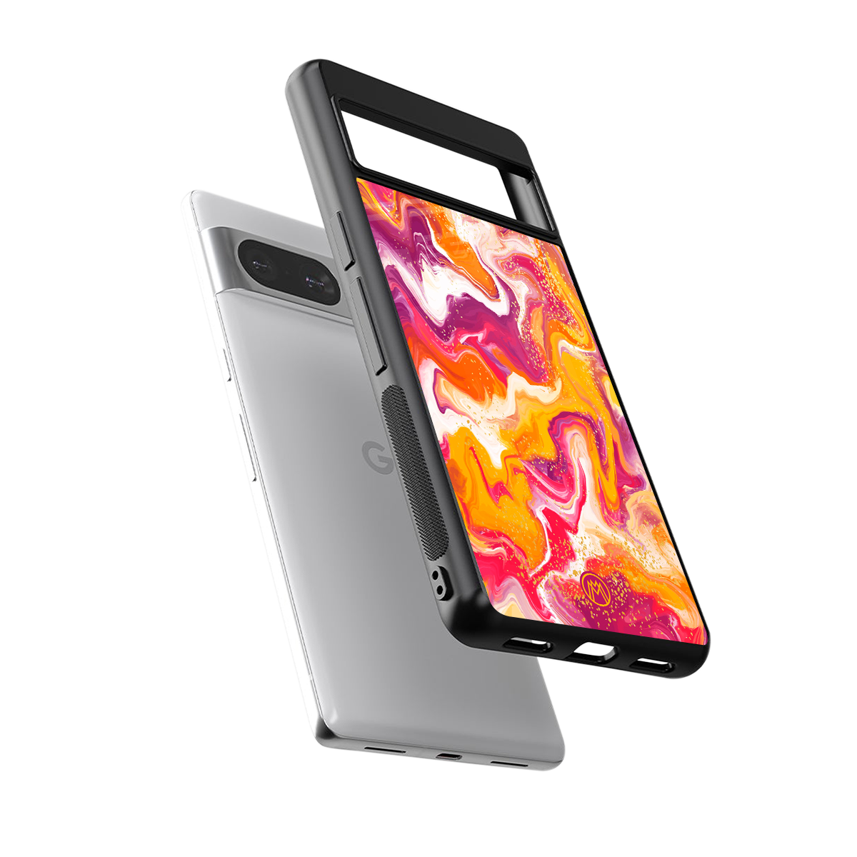 aureolin grape jam back phone cover | glass case for Google Pixel 8