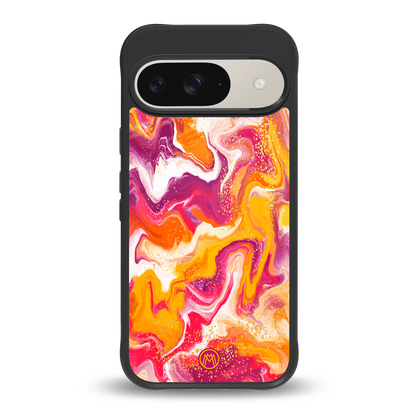 aureolin grape jam back phone cover | glass case for google pixel 9