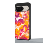 aureolin grape jam back phone cover | glass case for google pixel 9