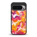 aureolin grape jam back phone cover | glass case for google pixel 9 pro