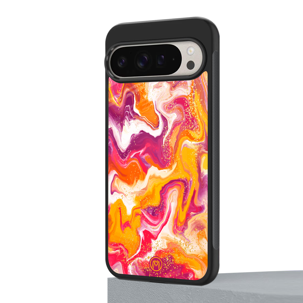 aureolin grape jam back phone cover | glass case for google pixel 9 pro