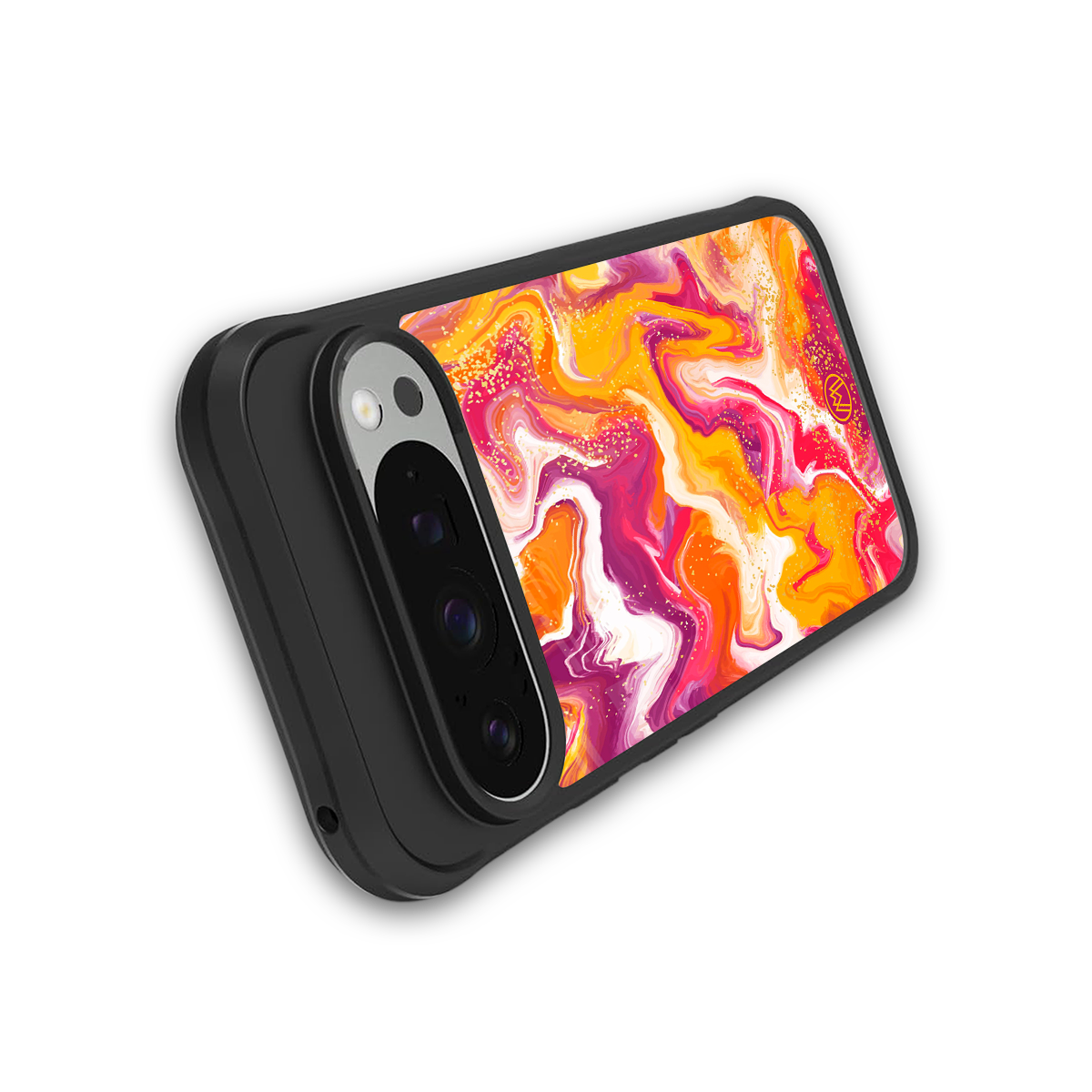 aureolin grape jam back phone cover | glass case for google pixel 9 pro