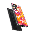 aureolin grape jam back phone cover | glass case for samsung galaxy s24 ultra