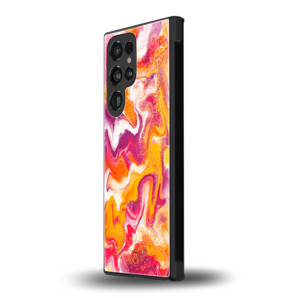 aureolin grape jam back phone cover | glass case for samsung galaxy s24 ultra