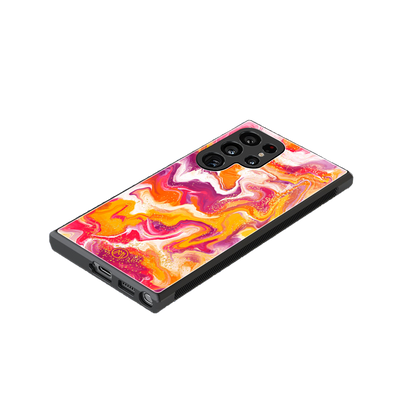 aureolin grape jam back phone cover | glass case for samsung galaxy s23 ultra