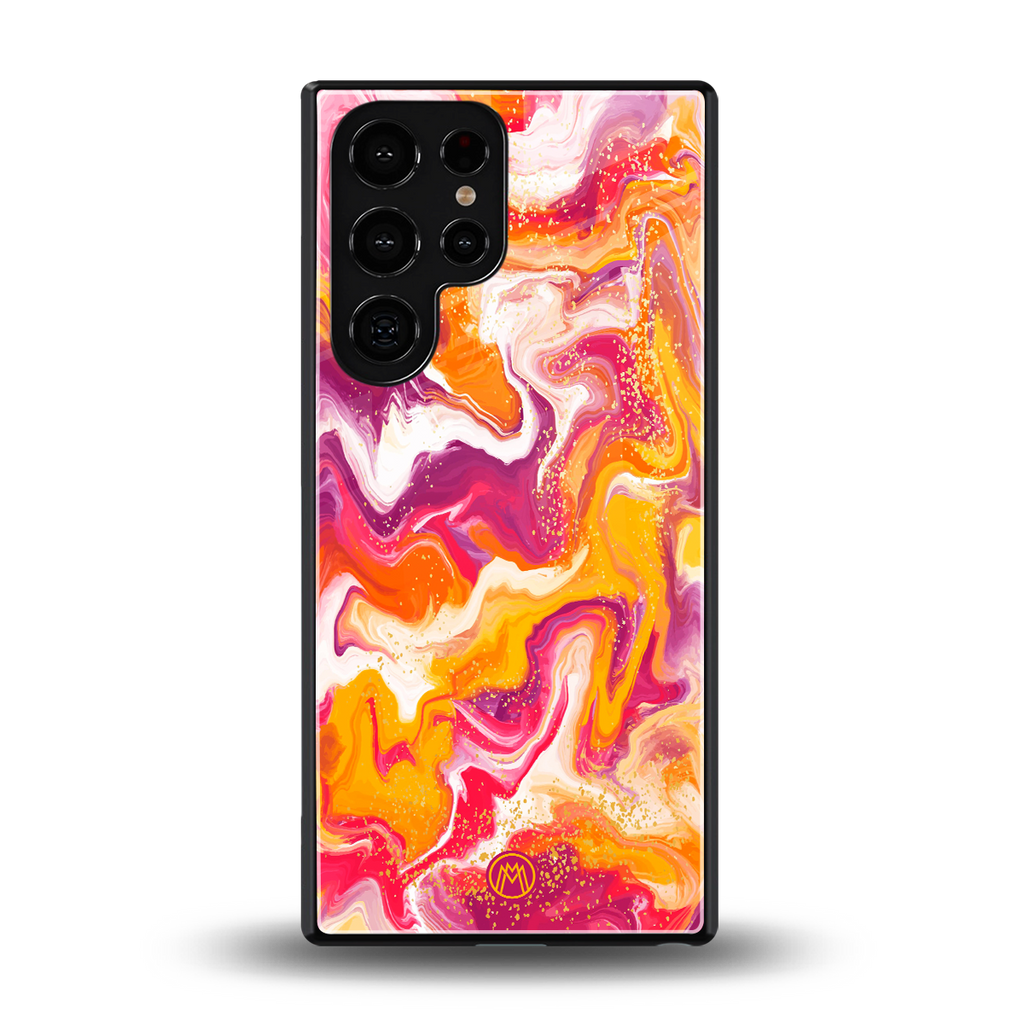 aureolin grape jam back phone cover | glass case for samsung galaxy s25 ultra