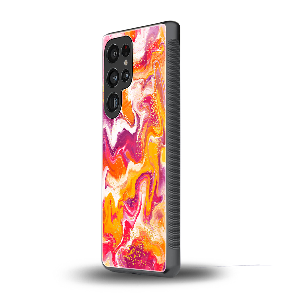 aureolin grape jam back phone cover | glass case for samsung galaxy s25 ultra