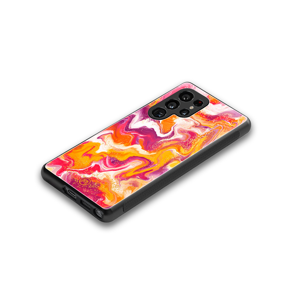 aureolin grape jam back phone cover | glass case for samsung galaxy s25 ultra