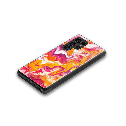 aureolin grape jam back phone cover | glass case for samsung galaxy s25 ultra