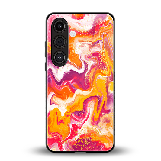 aureolin grape jam back phone cover | glass case for samsung galaxy s23