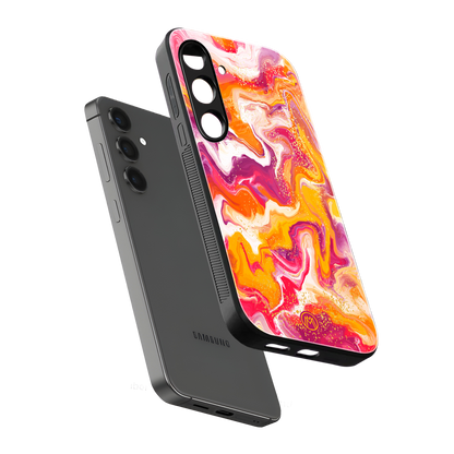 aureolin grape jam back phone cover | glass case for samsung galaxy s23