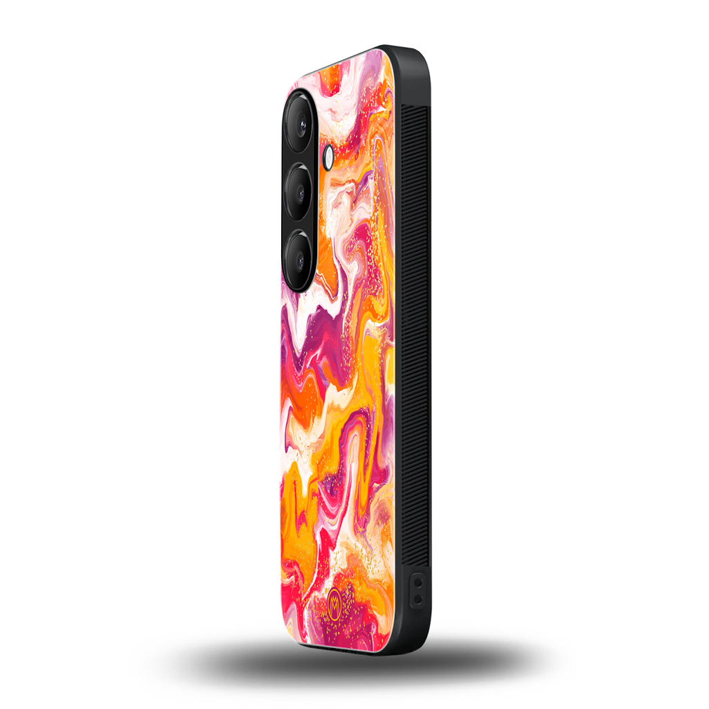 aureolin grape jam back phone cover | glass case for samsung galaxy s25