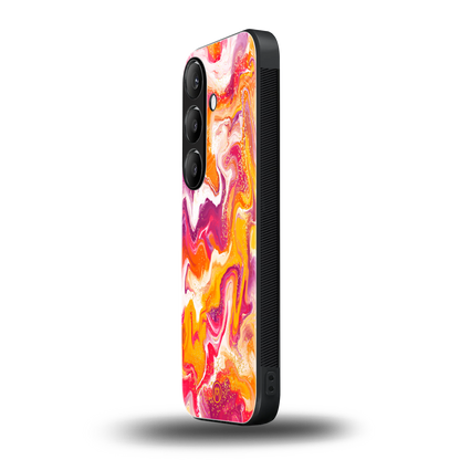 aureolin grape jam back phone cover | glass case for samsung galaxy s23