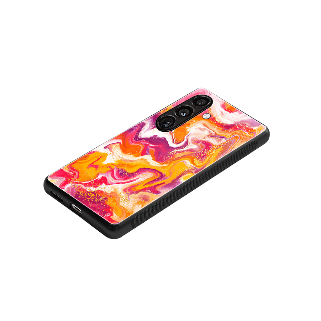 aureolin grape jam back phone cover | glass case for samsung galaxy s25