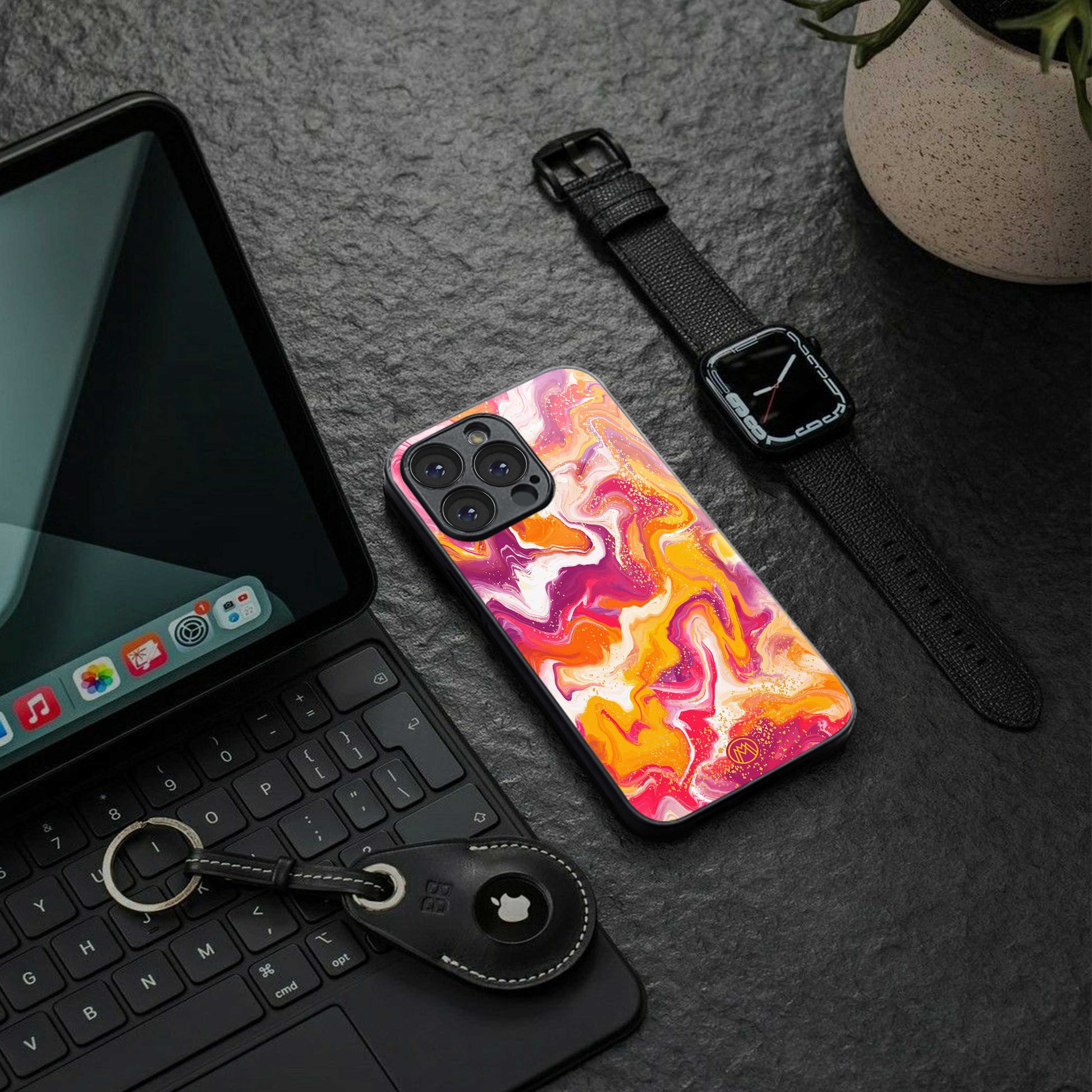 aureolin grape jam back phone cover | glass case for samsung galaxy s24 ultra
