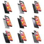 Durable Glass Back Mobile Case for iPhone, Samsung, OnePlus, Google Pixel, Redmi, Vivo, Oppo