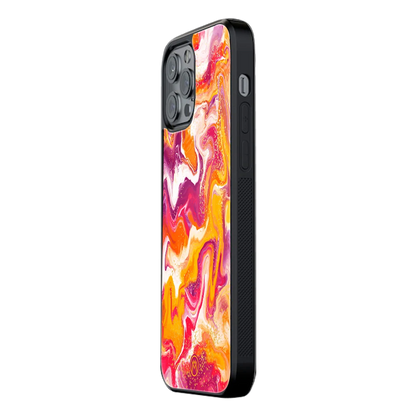 Slim Glass Back Phone Case for Multiple Brands – iPhone, Samsung, Redmi, OnePlus, Oppo, Vivo