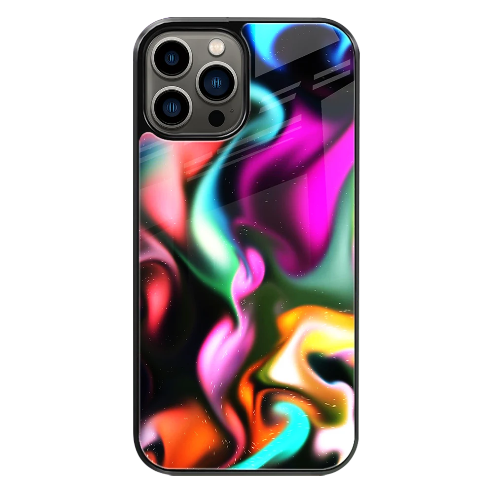 Premium Glass Back Mobile Phone Cover for iPhone, Samsung, OnePlus, Google Pixel, Redmi, Oppo, Vivo & Realme
