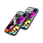 Protective Glass Back Phone Case Compatible with iPhone, Samsung, OnePlus, Pixel & More