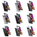 Durable Glass Back Mobile Case for iPhone, Samsung, OnePlus, Google Pixel, Redmi, Vivo, Oppo