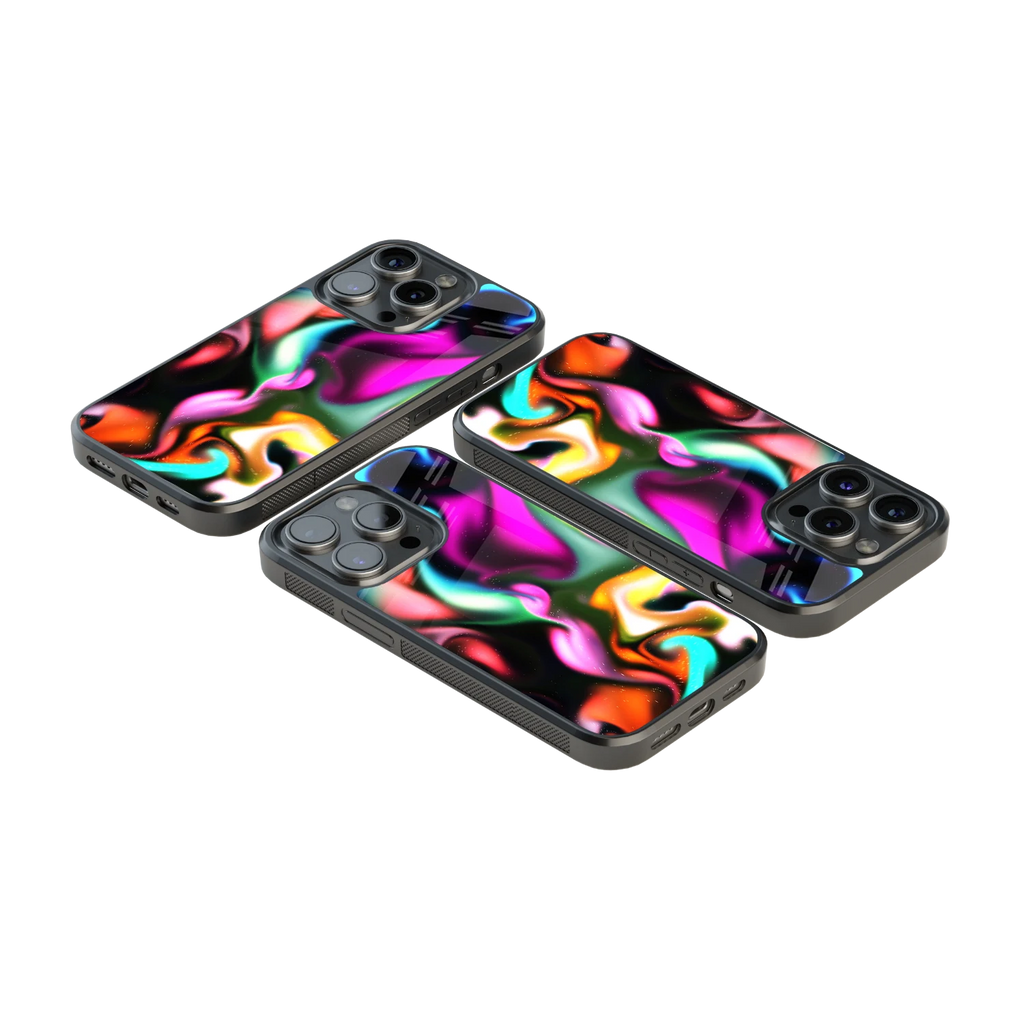 Luxury Glass Back Mobile Cover for iPhone, Samsung Galaxy, OnePlus, Pixel, Redmi & More