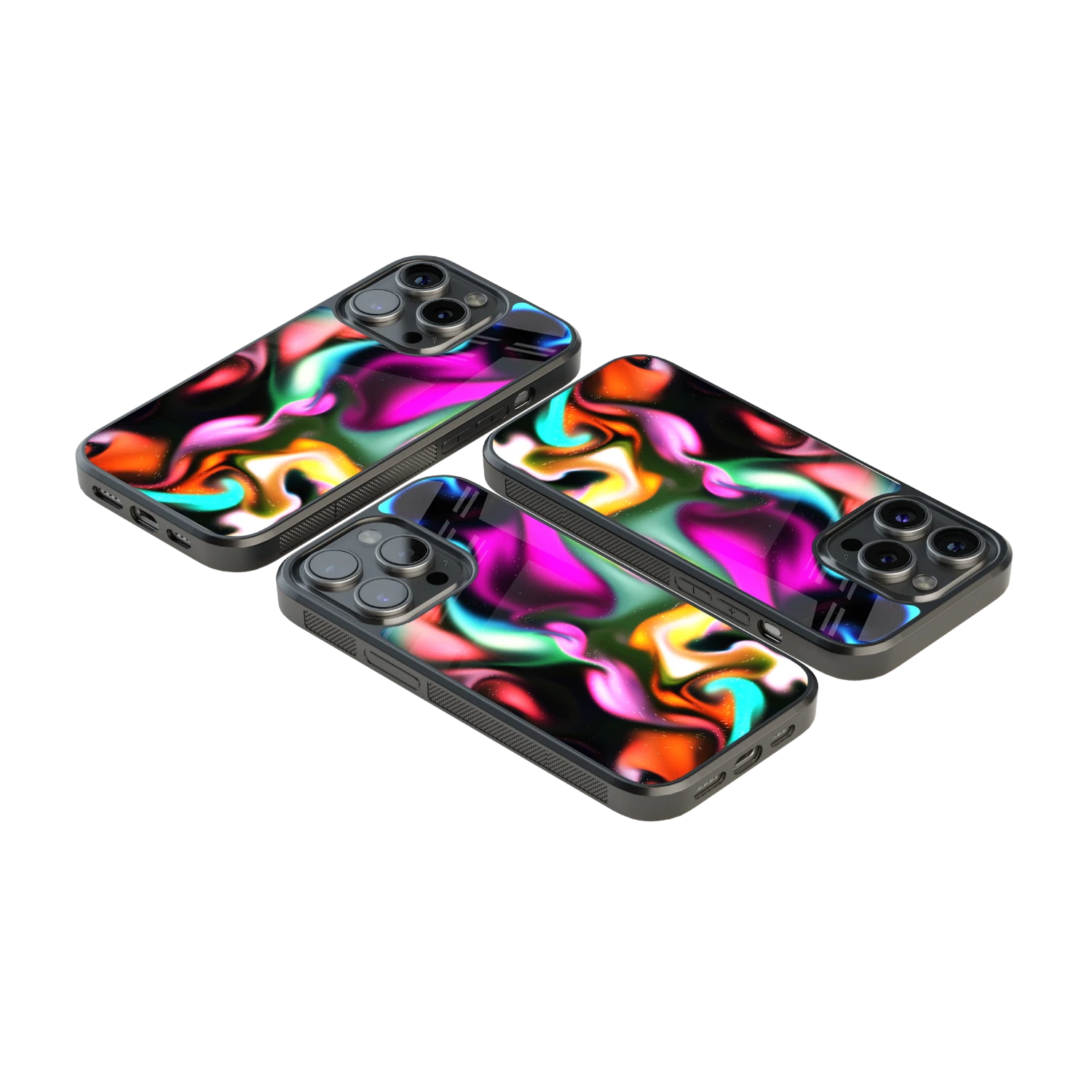 Luxury Glass Back Mobile Cover for iPhone, Samsung Galaxy, OnePlus, Pixel, Redmi & More