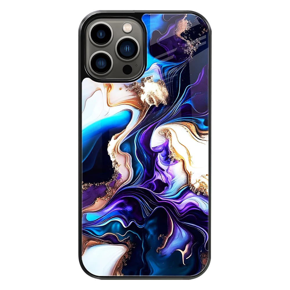 Premium Glass Back Mobile Phone Cover for iPhone, Samsung, OnePlus, Google Pixel, Redmi, Oppo, Vivo & Realme