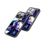 Protective Glass Back Phone Case Compatible with iPhone, Samsung, OnePlus, Pixel & More