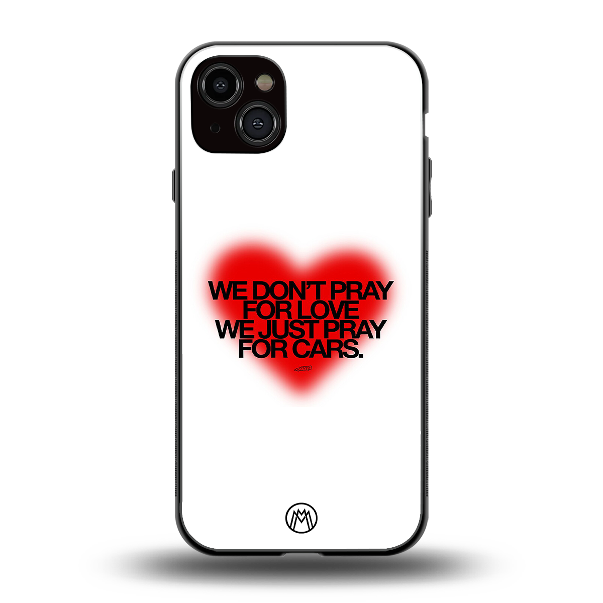 auto lust back phone cover | glass case for iphone 14 plus